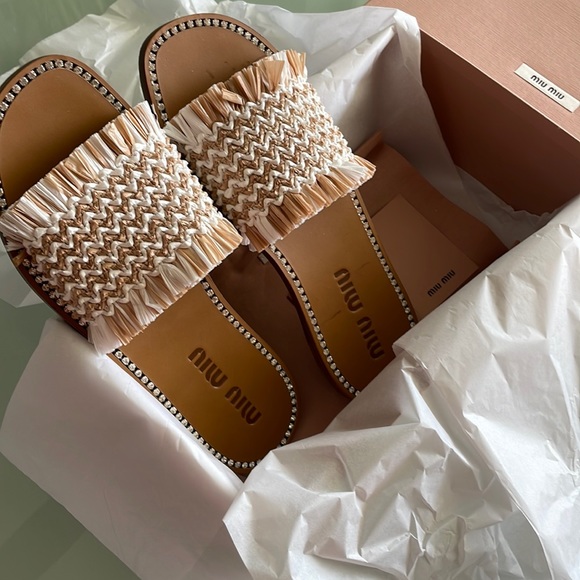 Miu Miu women sandals size 39 EU - Picture 2 of 11